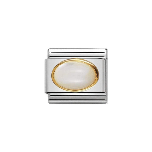 NOMINATION Classic White Mother of Pearl Charm - Bumbletree Ltd