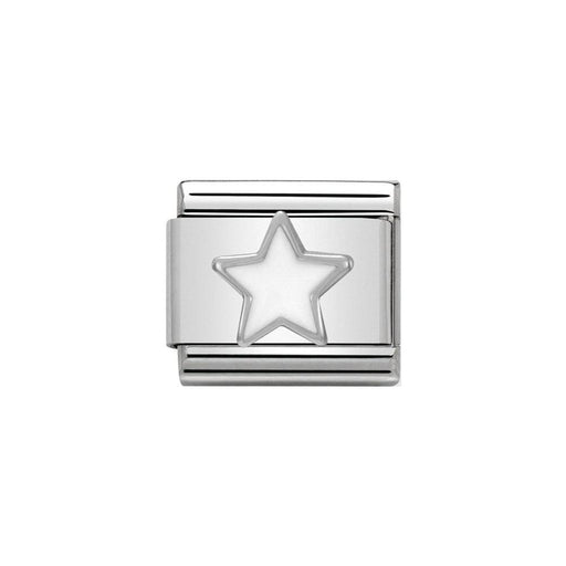 NOMINATION Classic White Star Charm - Bumbletree Ltd