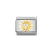 NOMINATION Classic White Sun Cubic Zirconia Charm - Bumbletree Ltd