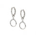 NOMINATION Endless Silver & CZ Circle Hoop Earrings - Bumbletree Ltd