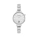 NOMINATION Paris Classic Stainless Steel with CZ & Silver Glitter Round Dial Watch - Bumbletree Ltd