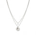 NOMINATION Sentimental Silver & CZ Pave Heart Necklace - Bumbletree Ltd