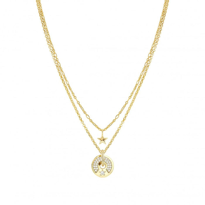 NOMINATION Sentimental Yellow Gold & CZ Star Necklace - Bumbletree Ltd