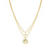 NOMINATION Sentimental Yellow Gold & CZ Star Necklace - Bumbletree Ltd