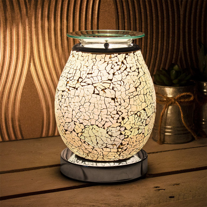 Pearl Mosaic Desire LED Aroma Lamp - Bumbletree Ltd