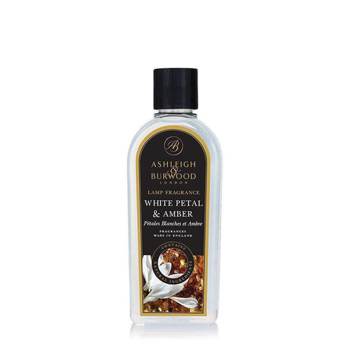 ASHLEIGH & BURWOOD: LAMP FRAGRANCE - WHITE PETAL & AMBER 500ML - Bumbletree Ltd