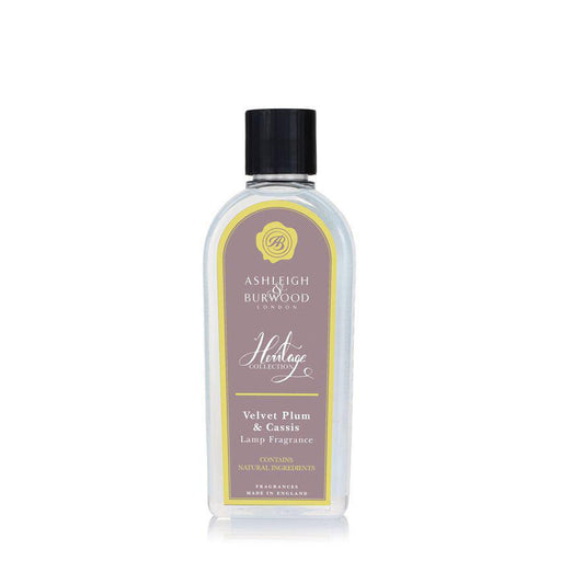 THE HERITAGE COLLECTION: LAMP FRAGRANCE - VELVET PLUM & CASSIS - 500ML - Bumbletree Ltd