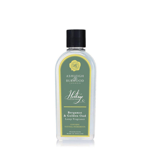 THE HERITAGE COLLECTION: LAMP FRAGRANCE - BERGAMOT & GOLDEN OUD - Bumbletree Ltd
