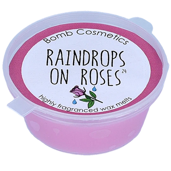 Raindrops on Roses Mini Melt - Home Fragrance - Bomb Cosmetics - Bumbletree