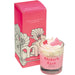 Rhubarb Rave piped Glass Candle - Bumbletree Ltd