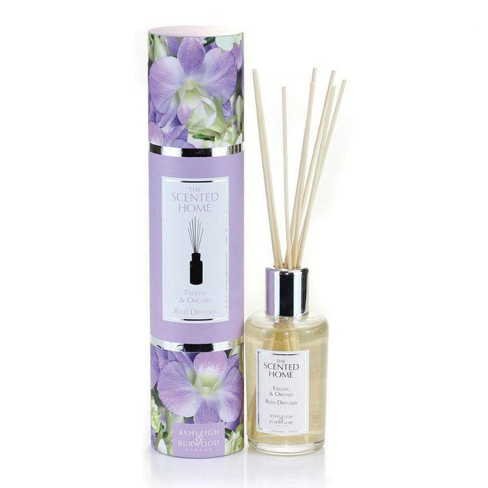 THE SCENTED HOME: REED DIFFUSER - FREESIA & ORCHID 150ML - Bumbletree Ltd