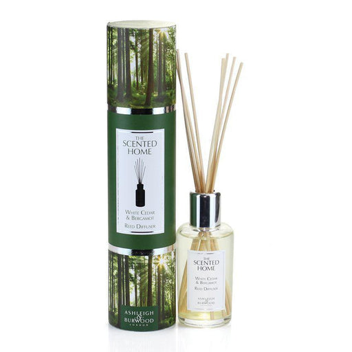 The Scented Home: Reed Diffuser - White Cedar & Bergamot - 150Ml - Bumbletree Ltd