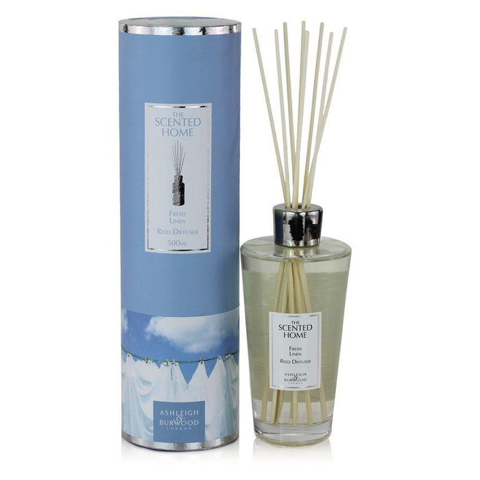 THE SCENTED HOME: REED DIFFUSER - FRESH LINEN 500ML - Bumbletree Ltd