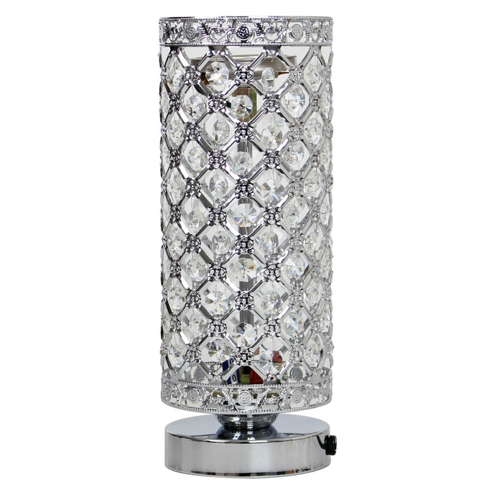 Jewel LED Colour Changing Oil & Wax Melt Burner Silver - Bumbletree Ltd