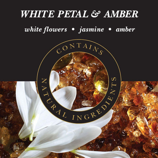 ASHLEIGH & BURWOOD: LAMP FRAGRANCE - WHITE PETAL & AMBER 500ML - Bumbletree Ltd